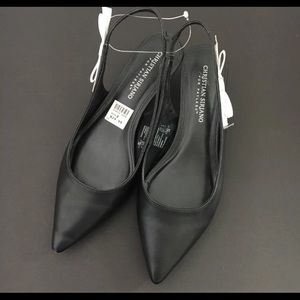 Christian Siriano Shoes - Christian Siriano SlingBack Black Kitten Heels 8 Christian Siriano Shoes - Christian Siriano SlingBack Black Kitten Heels 8